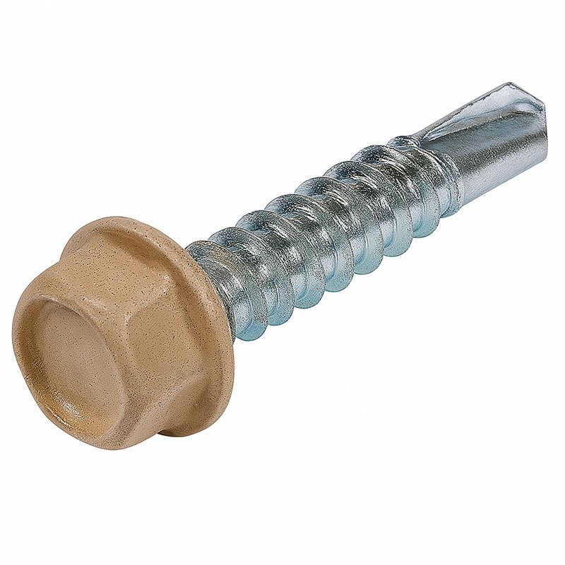 8T100TUX0Z/SND 8-18 X 1 UNSLOT HWH SDS PT. SANDSTONE  ZN